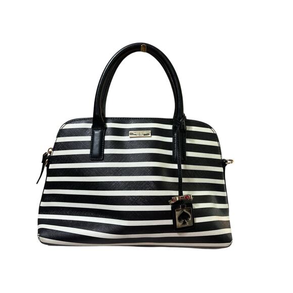 Kate Spade New York Handbags - Kate Spade Black and White Satchel